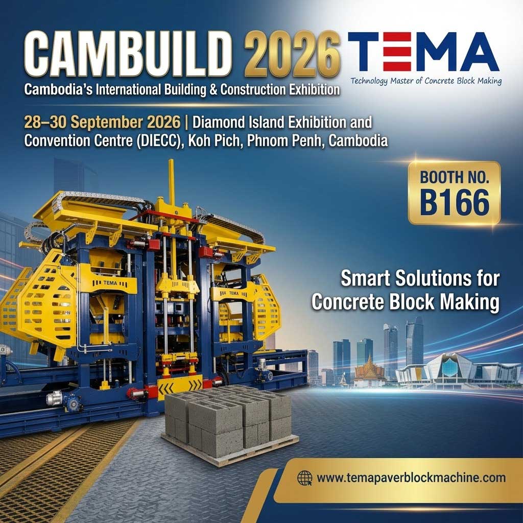 Rendez-vous sur le stand TEMA à CAMBUILD 2026 (Stand : B166)